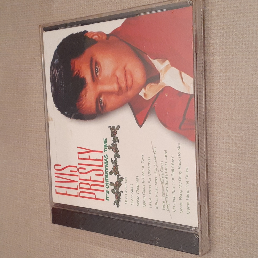 Sealed Elvis Presley It's Christmas Time Holiday CD